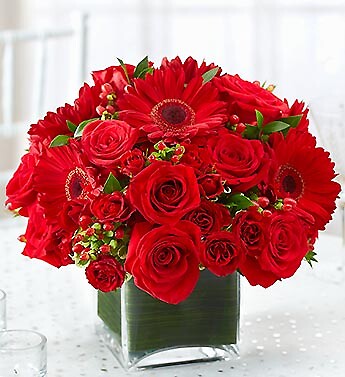 Red Centerpiece Package