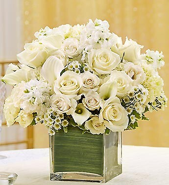 All White Centerpiece